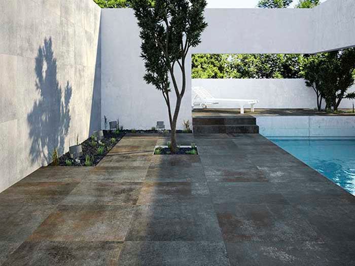 SA CIMENTERA piso de jardin