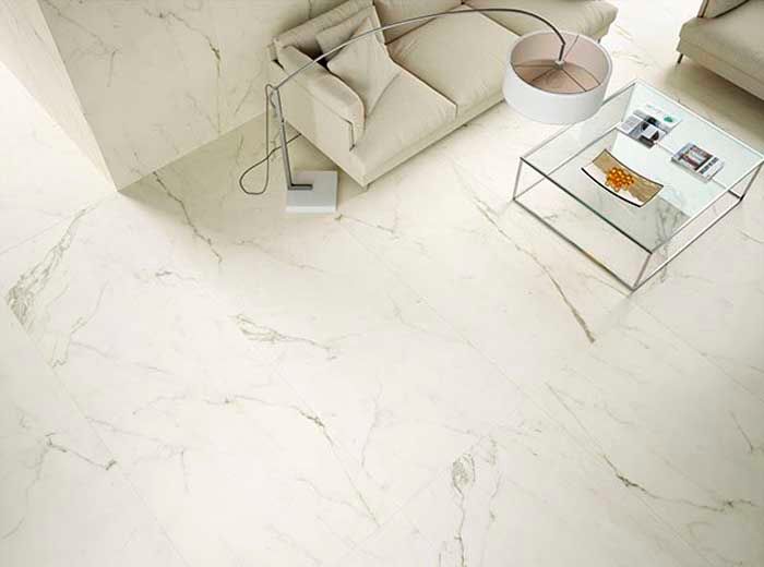 SA CIMENTERA piso en marmol